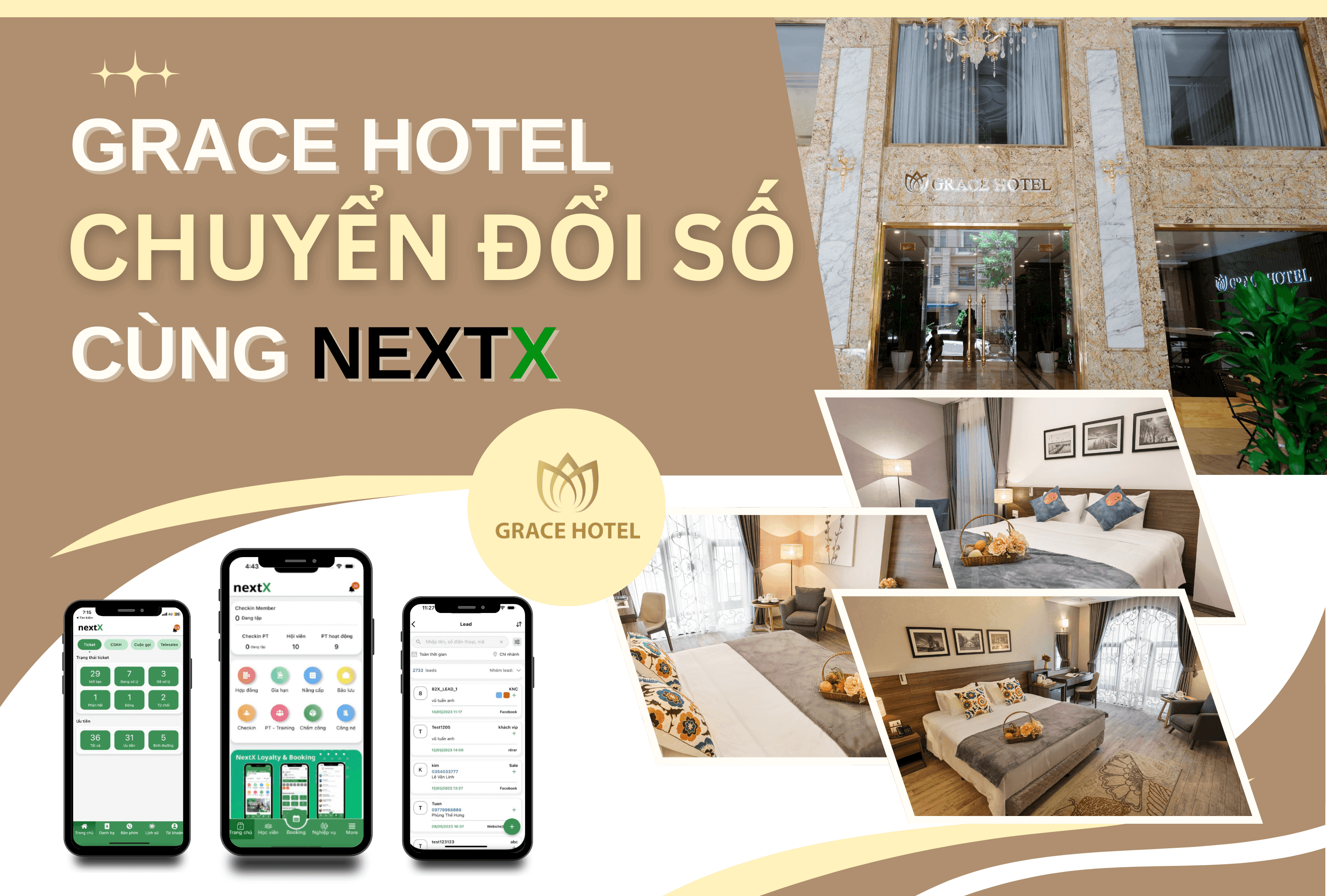Khách sạn Grace và hành trình chuyển đổi số cùng NextX
