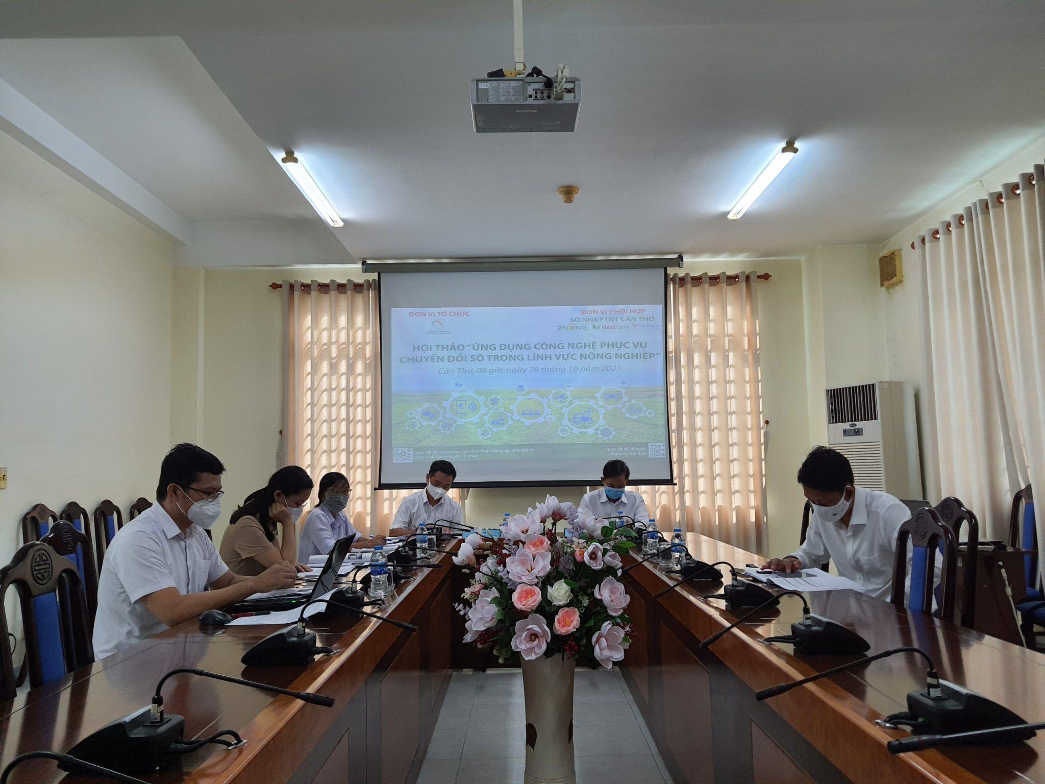 Hội thảo NextX và Trung tâm Thông tin KH&CN Cần Thơ tổ chức về chuyển đổi số trong bao tiêu sản phẩm nông sản kết thúc tốt đẹp