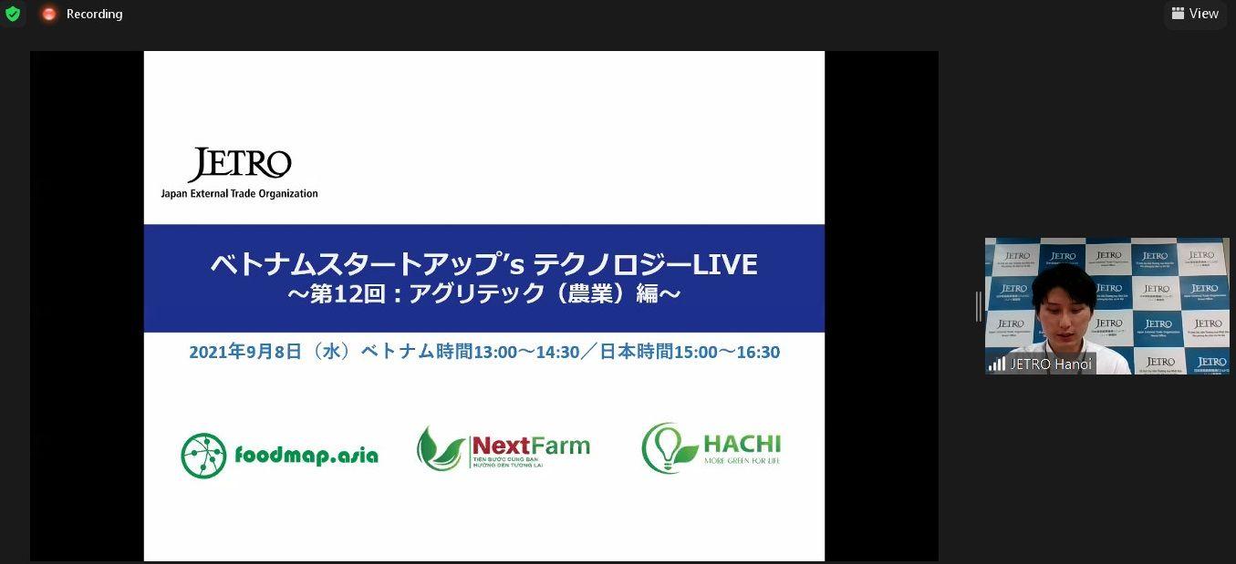 NextX thuyết trình trước các Doanh nghiệp Nhật tại tọa đàm của Tổ chức Jetro