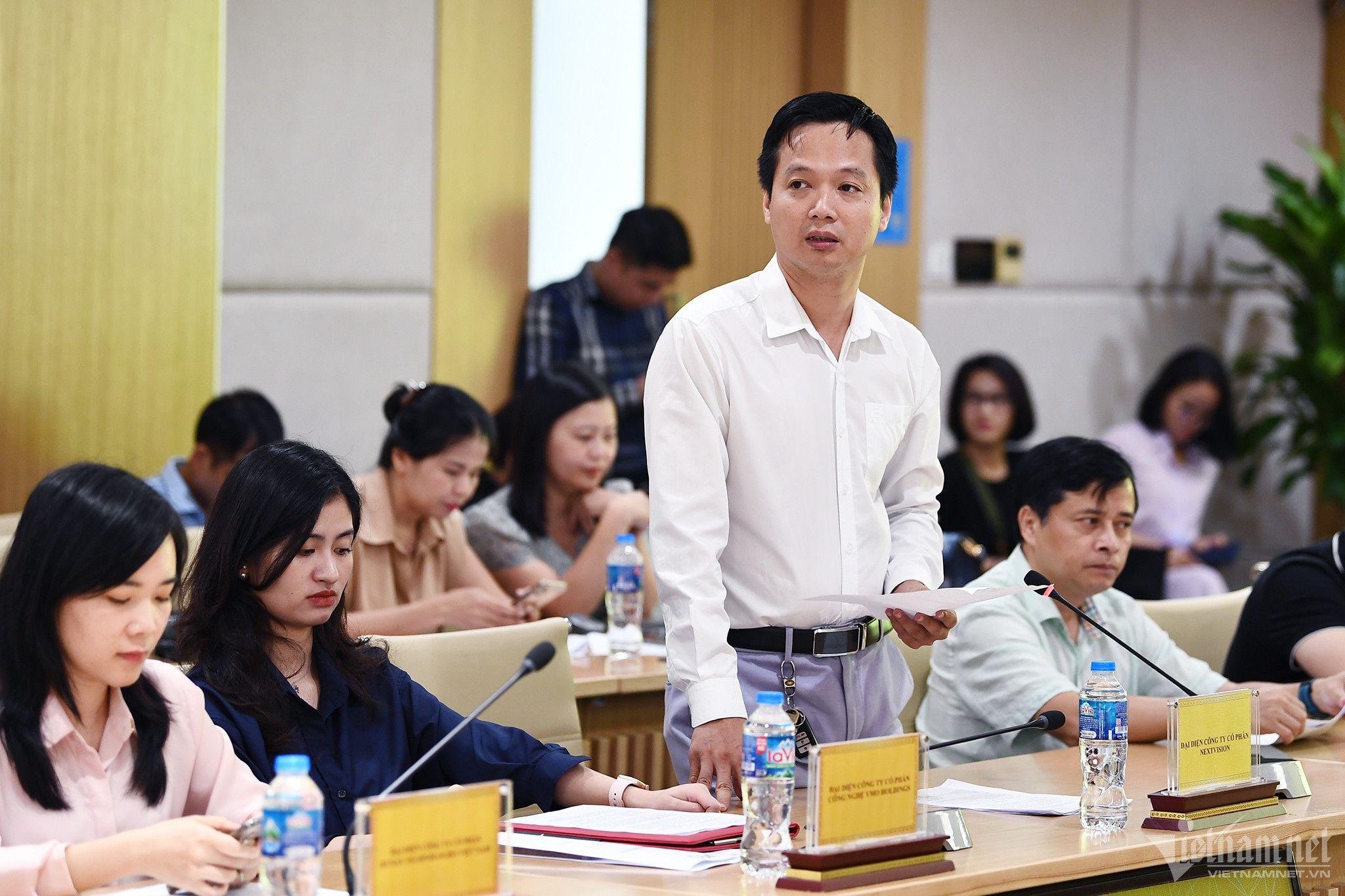 NextX vinh dự khi được Bộ TT&TT phát biểu chia sẻ về giải thưởng “Sản phẩm công nghệ số Make in Viet Nam” đem lại tại họp báo