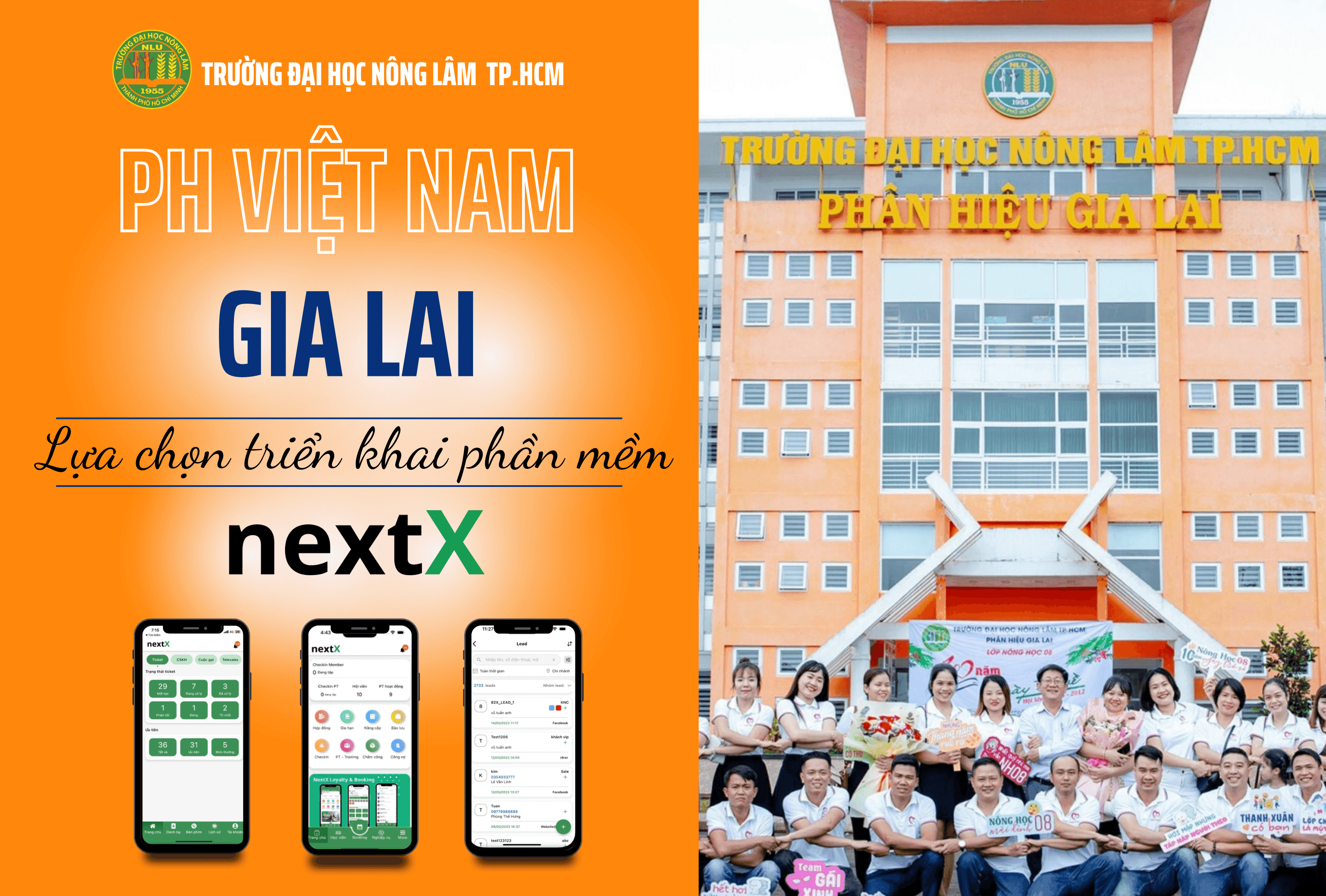 PH Việt Nam Gia Lai lựa chọn triển khai phần mềm NextX